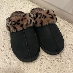 Fireside Cheetah / Leopard Dream Foam Slippers